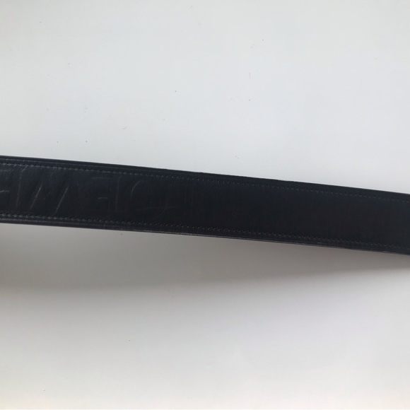 LOEWE NWOT - Black leather belt - Size 100cm /us40 - Picture 5 of 8